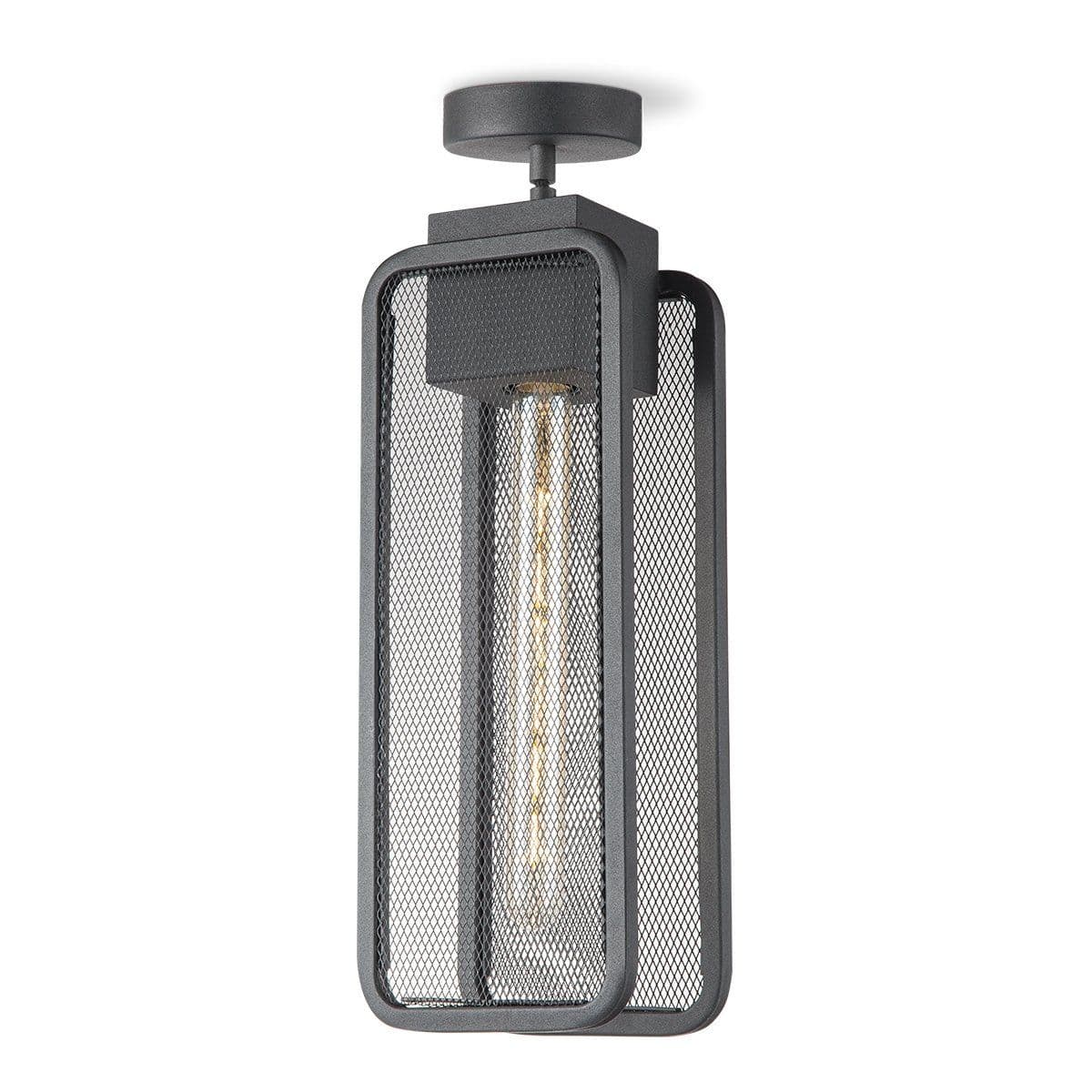 Home sweet home plafondlamp Weave - zwart